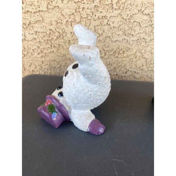 Vintage Arnels 1980 Upside Down Tumbling Snowman Figurines Set of 2 Handstand Sn - Picture 9 of 14